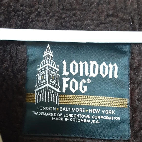 VINTAGE London Fog Harrington Jacket with Removable Faux Fur Liner - Tan -42 Reg - Picture 2 of 8